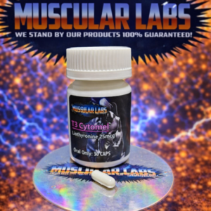 T3/Cytomel  25mcg per cap 50 capsules