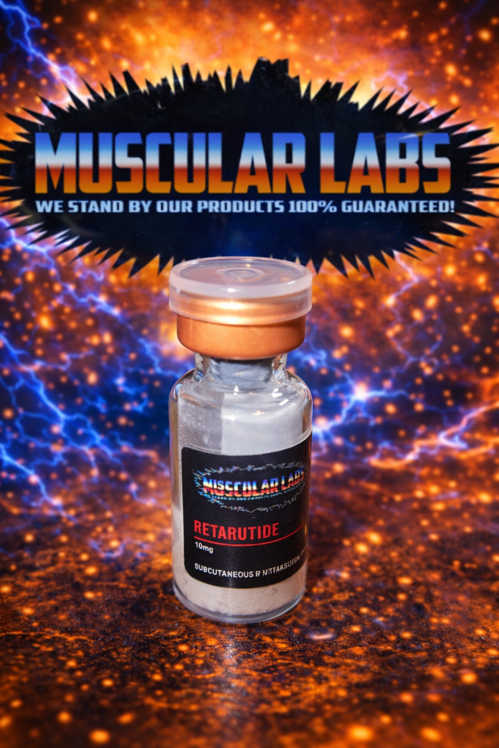 Retatrutide 10mg (Bacteriostatic water not included)