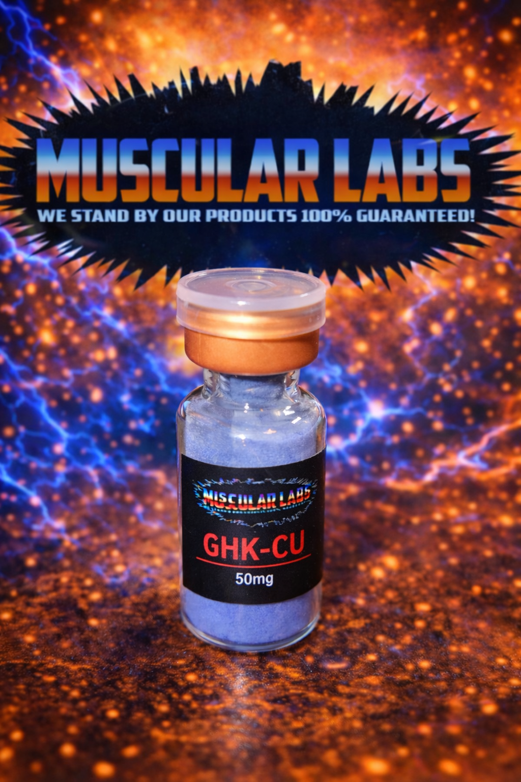 GHK-CU 50mg (Bacteriostatic water not included)