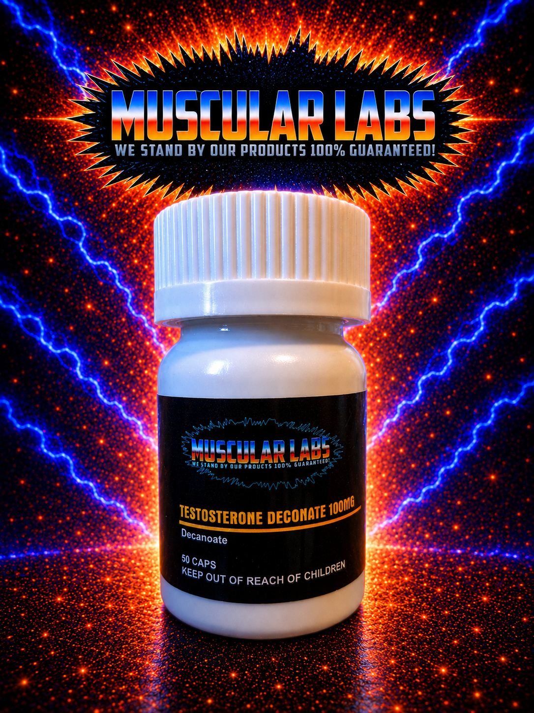 Testosterone Deconate 100mg cap 50 caps