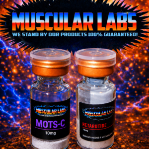 Retatrutide 10mg/ Mots-C 10mg ( Bacteriostatic water not included)