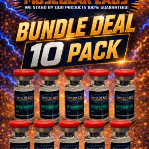 10 pack retatrutide 5mg (bacteriostatic water not included)