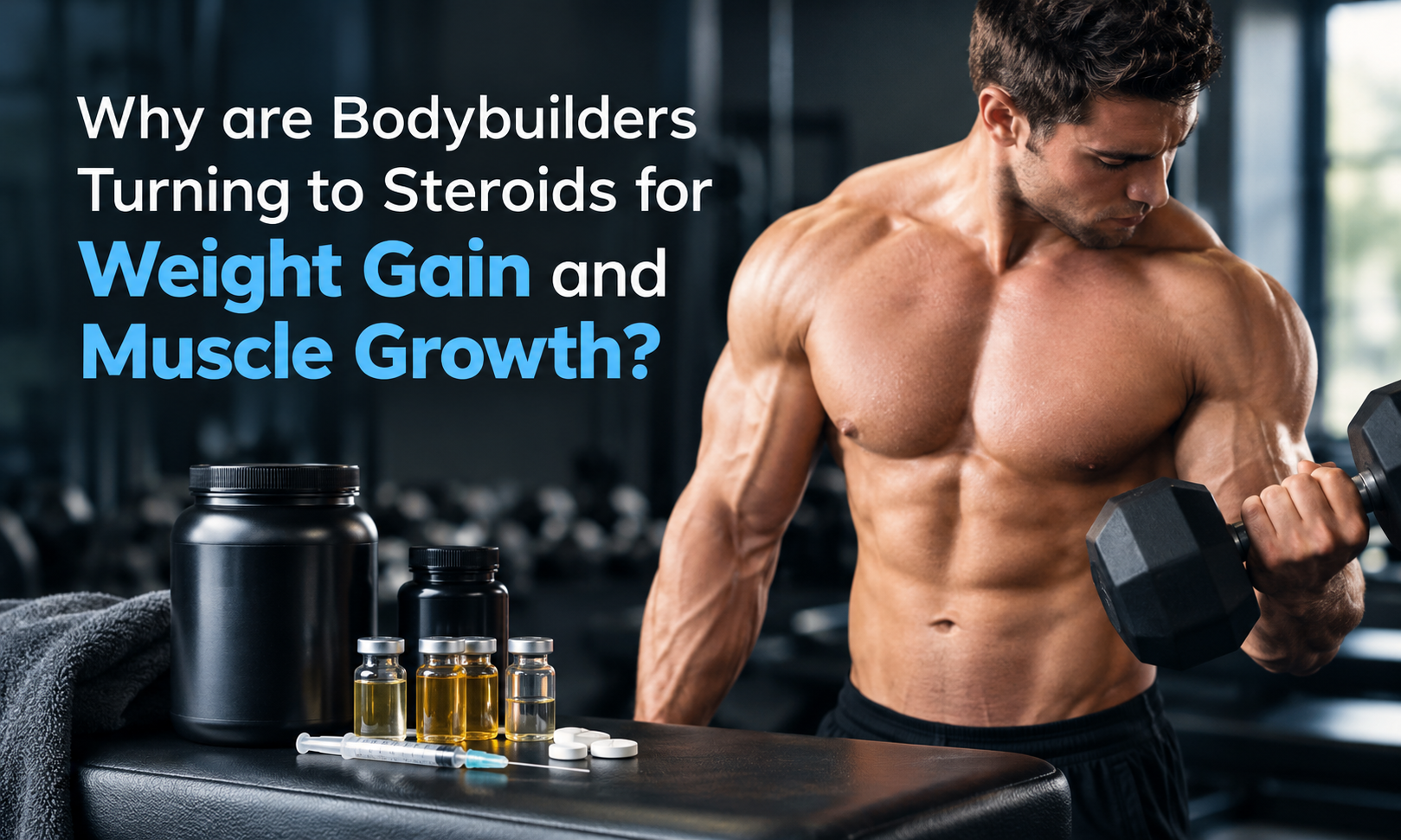 Why are Bodybuilders Turning to Steroids for Weight Gain and Muscle Growth?